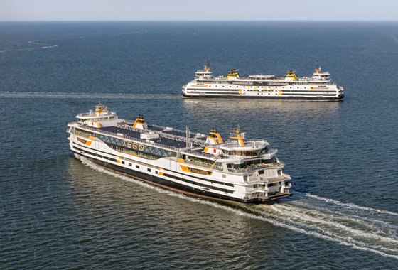 Ferry exterior